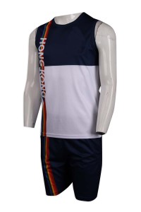 WTV159 custom-made color matching sport suit  Hong Kong  manufacturer sport shirt  athlete's shirt  sport suit 45 degree